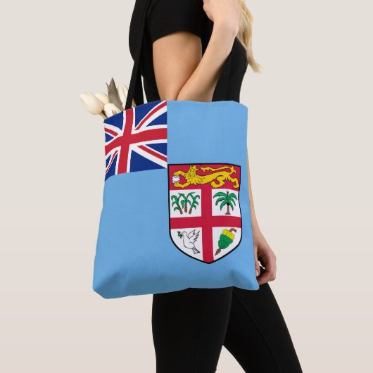 Fiji-vlag Tote Bag (Dichtbij)