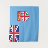 Fiji-vlag Wandkleed (Voorkant)