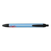 Fiji vlag zwarte inkt pen (Achterkant)