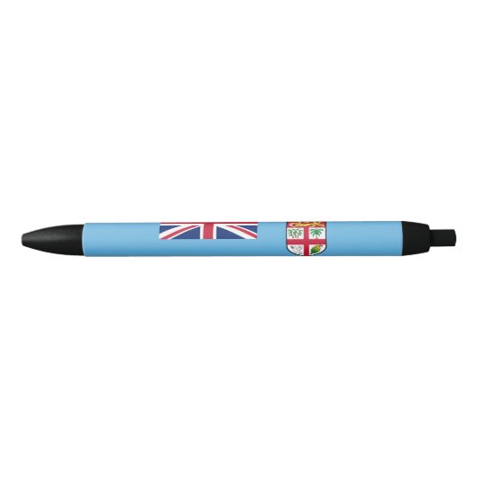 Fiji-vlag Zwarte Inkt Pen (Voorkant)