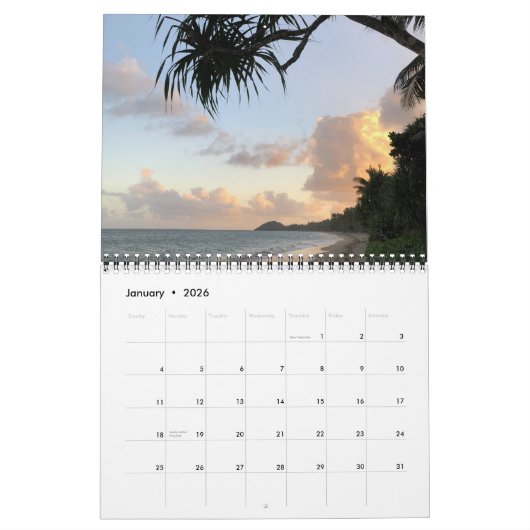 Fiji Wall Calendar van J.W. Fatherree. Kalender (Jan 2026)