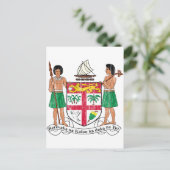 Fiji wapenstilstand briefkaart (Staand voorkant)