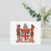 Fiji wapenstilstand Briefkaart (Staand voorkant)