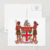 Fiji wapenstilstand Briefkaart (Voorkant / Achterkant)