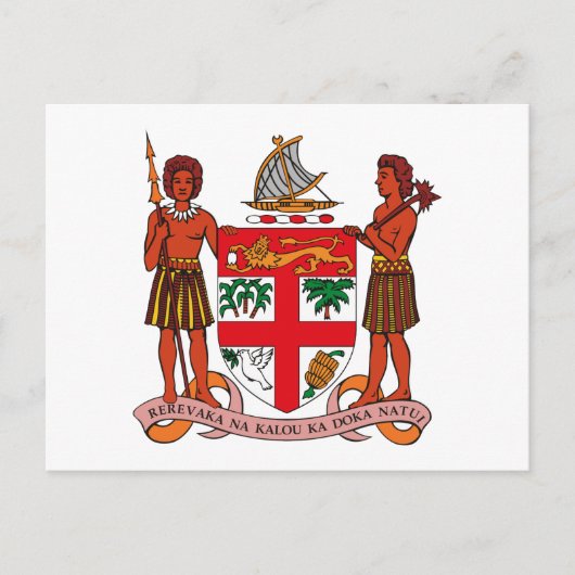 Fiji wapenstilstand Briefkaart (Voorkant)