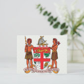 Fiji wapenstilstand briefkaart (Staand voorkant)