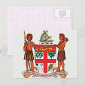 Fiji wapenstilstand briefkaart (Voorkant / Achterkant)