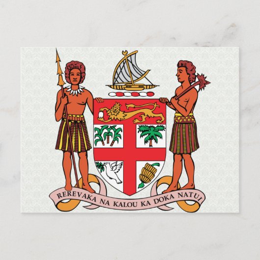 Fiji wapenstilstand briefkaart (Voorkant)