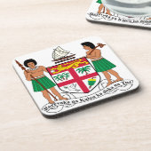 Fiji wapenstilstand onderzetter (Linkerzijde)