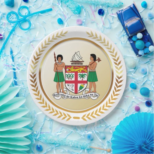 Fiji wapenstilstand papieren bordje (Feest)
