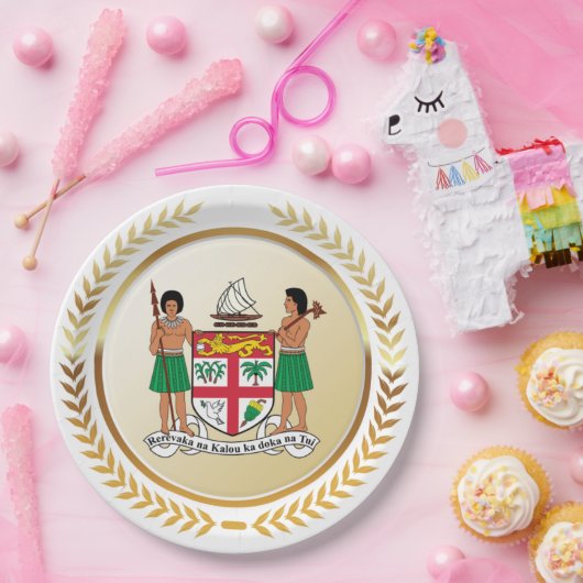 Fiji wapenstilstand papieren bordje (Feest)