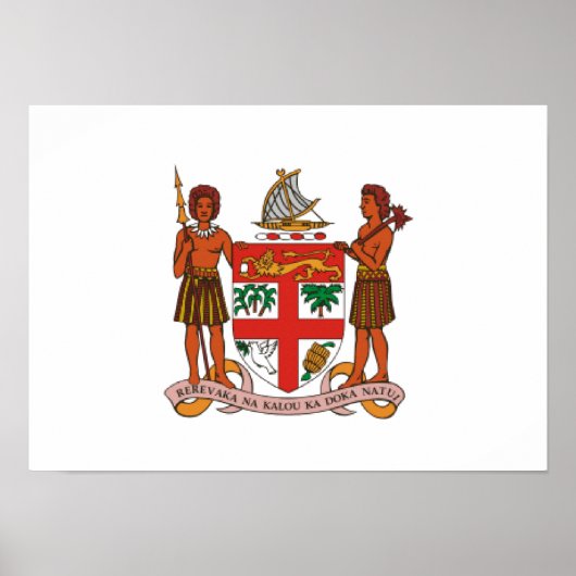 Fiji wapenstilstand poster (Voorkant)