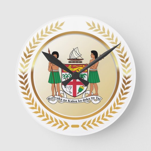 Fiji wapenstilstand ronde klok (Voorkant)