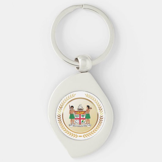 Fiji wapenstilstand sleutelhanger (Voorkant)