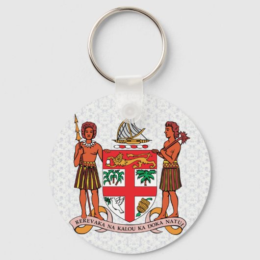 Fiji wapenstilstand sleutelhanger (Voorkant)