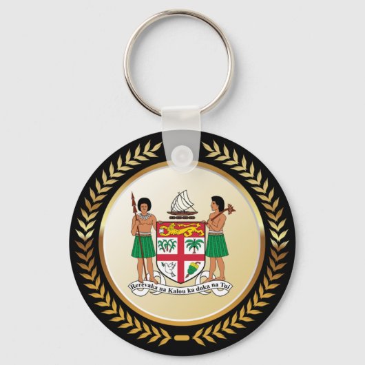 Fiji wapenstilstand sleutelhanger (Voorkant)