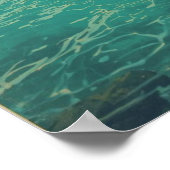 Fiji Waters – Retro Ocean Escape Travel Poster (Hoek)