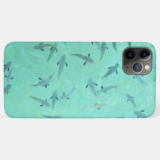 Fiji zwemt in helder blauw water Case-Mate iPhone case (Achterkant (horizontaal))