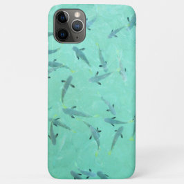 Fiji zwemt in helder blauw water Case-Mate iPhone case