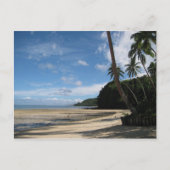 Fijian Beach Briefkaart (Voorkant)