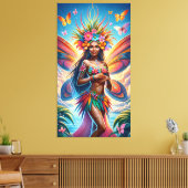 Fijian Fairy Canvas Afdruk (Insitu (Woonkamer))