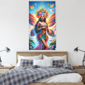 Fijian Fairy Canvas Afdruk (Insitu (Slaapkamer))