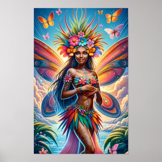 Fijian Fairy Poster (Voorkant)