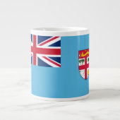 Fijian Flag Grote Koffiekop (Voorkant)