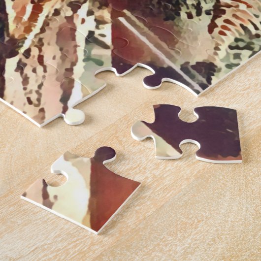 Fijian Iguana lizard reptile Legpuzzel (Zijkant)