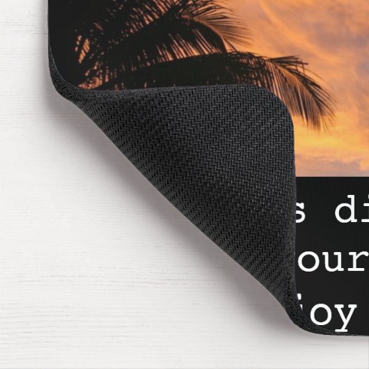 Fijian Sunrise Mousepad Muismat (Hoek)