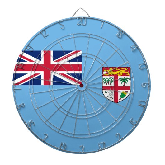 Fijische vlag (Fiji) Dartbord (Voorkant)