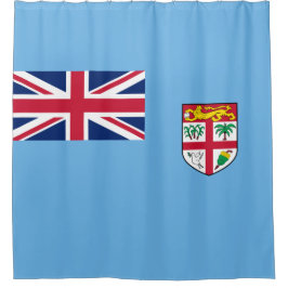 Fijische vlag (Fiji) Douchegordijn