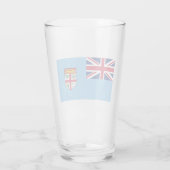 Fijische vlag (Fiji) Glas (Achterkant)