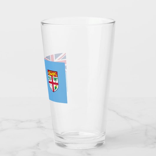 Fijische vlag (Fiji) Glas (Links)