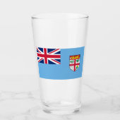 Fijische vlag (Fiji) Glas (Voorkant)