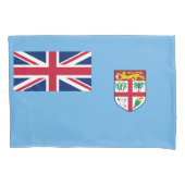 Fijische vlag (Fiji) Kussensloop (Voorkant-Links)