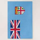 Fijische vlag (Fiji) Legpuzzel (Verticaal)