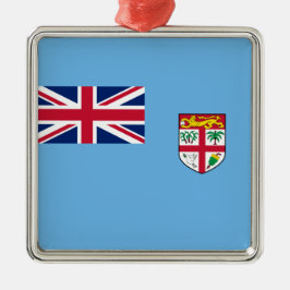 Fijische vlag (Fiji) Metalen Ornament