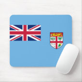 Fijische vlag (Fiji) Muismat (Met muis)