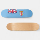 Fijische vlag (Fiji) Persoonlijk Skateboard (Horizontaal)