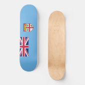Fijische vlag (Fiji) Persoonlijk Skateboard (Voorkant)