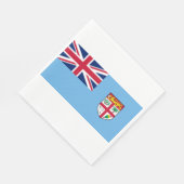 Fijische vlag (Fiji) Servet (Hoek)