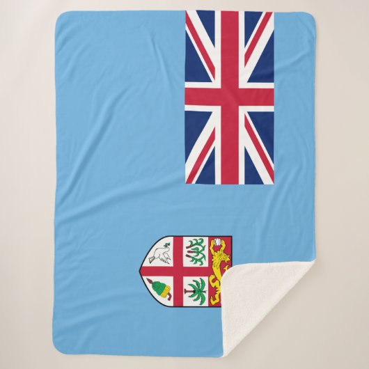 Fijische vlag (Fiji) Sherpa Deken (Voorkant)