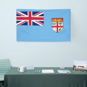 Fijische vlag (Fiji) Spandoek (Beurs)