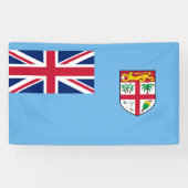 Fijische vlag (Fiji) Spandoek (Horizontaal)