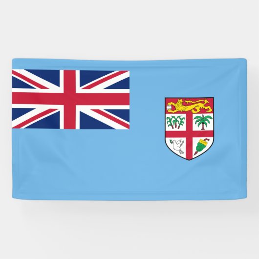Fijische vlag (Fiji) Spandoek (Horizontaal)