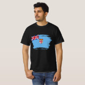 Fijivlag T-shirt (Voorkant volledig)