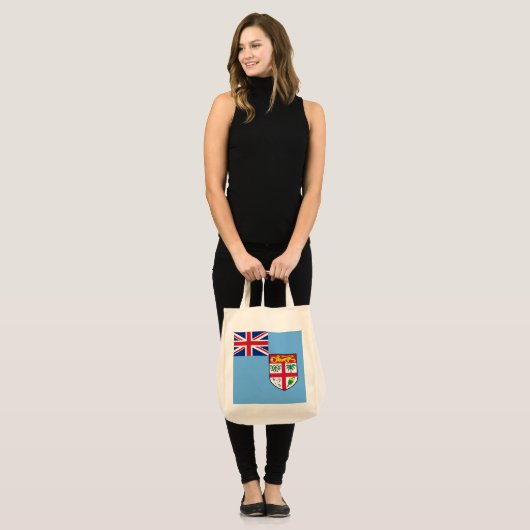 Fijivlag Tote Bag (Voorkant (model))