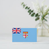 Fijivlag Visitekaartje (Staand voorkant)