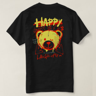Fijn Beer in graffiti stijl T-shirt